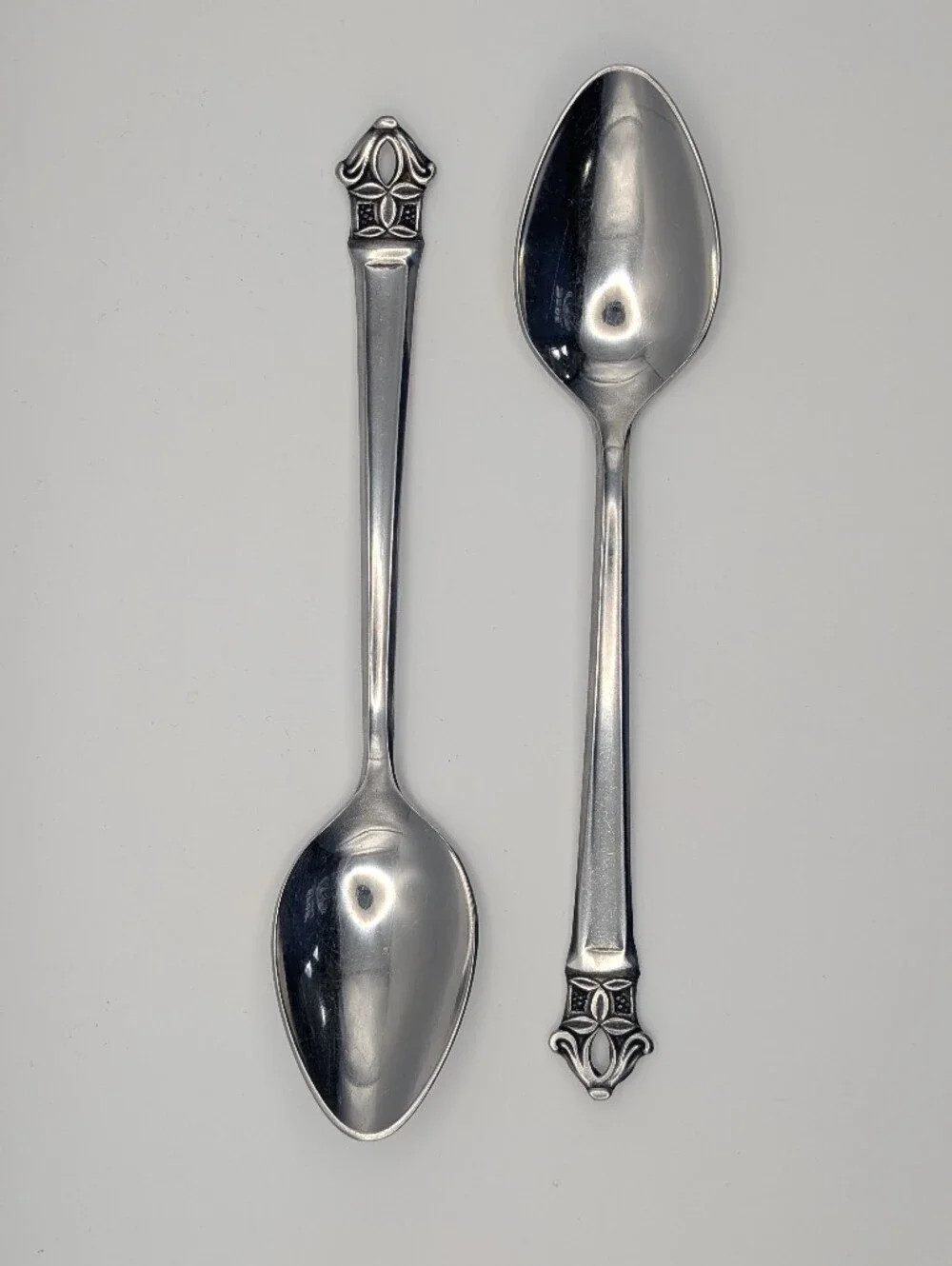 Ekco Eterna Padua Custom Stainless‎ Japan Place Spoons - Set of 2 MCM
